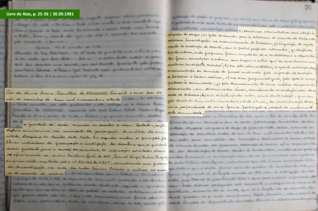 São empossados os novos membros da Diretoria e Conselho Fiscal para o biênio 1981/83