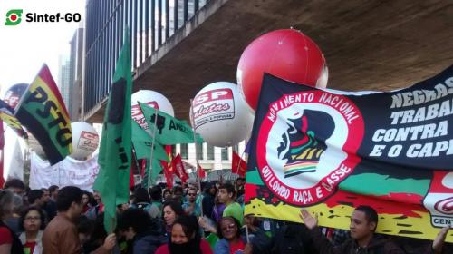 01.05.2016 | Ato Público em São Paulo no Dia do Trabalhador e 142ª Plena do Sinasefe